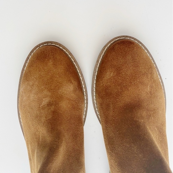 STEVE MADDEN Leopold Brown Suede Classic Chelsea Ankle Boots NEW - Picture 4 of 9